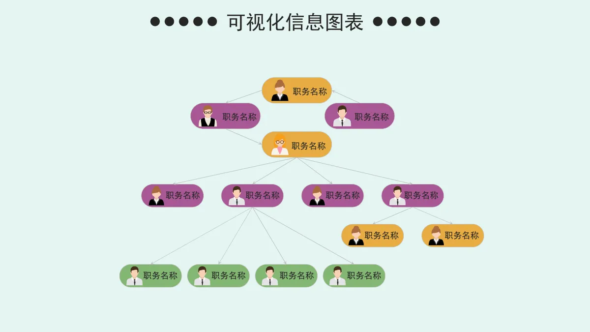 可视化实用流程思维导图PPT图表合集 适用于企业架构梳理与工作汇报演示 - 第22页