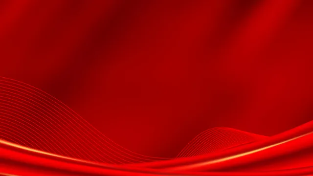 红色渐变线条光效商务活动庆典通用PPT背景图片 - 封面预览