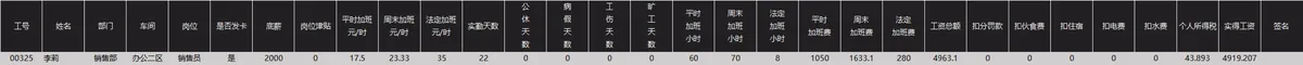 人事行政员工工资智能管理系统Excel表格 含员工资料薪资统计查询功能 - 第6页