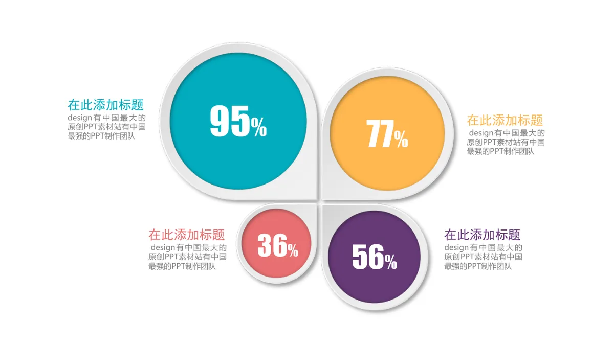 30套微立体并列递进关系PPT图表合集 商务演示数据可视化素材 - 第5页