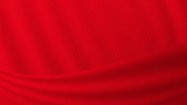 红色渐变斜纹绸缎质感通用商务活动演示PPT背景图片 - 封面预览