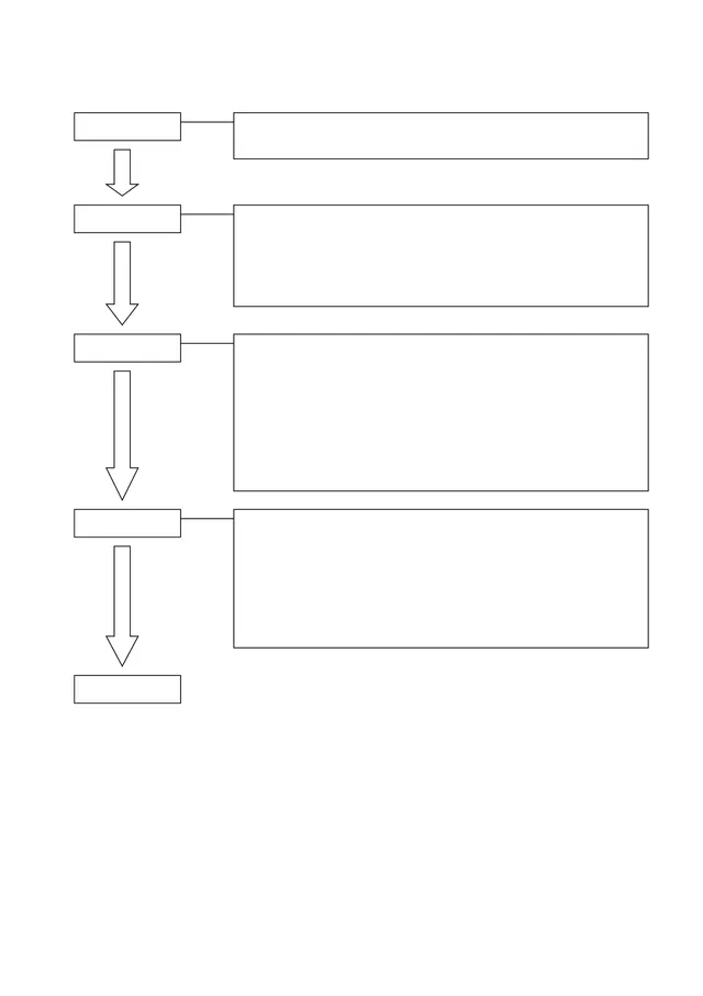 通用空白流程梳理思维导图DOCX文档模板 - 封面预览