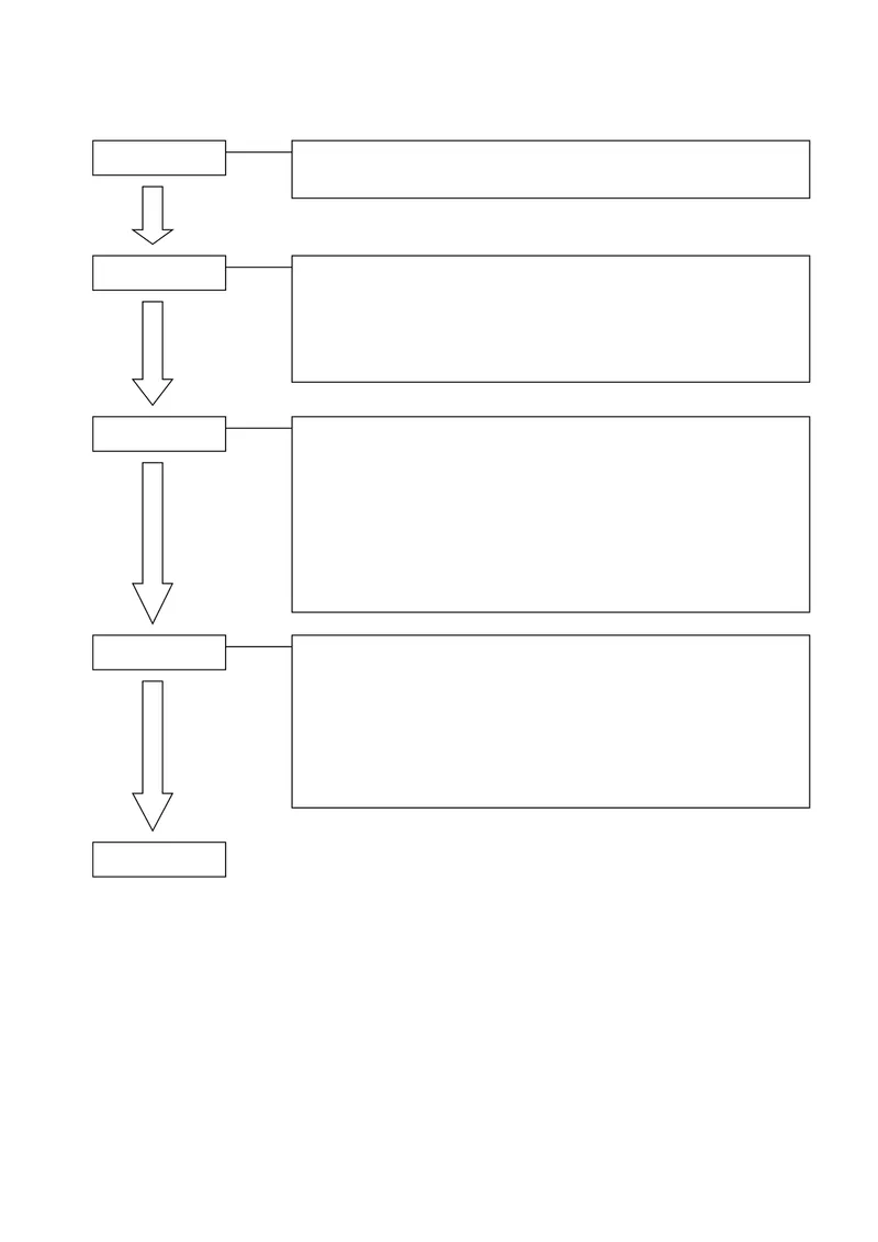 通用空白流程梳理思维导图DOCX文档模板 - 封面预览