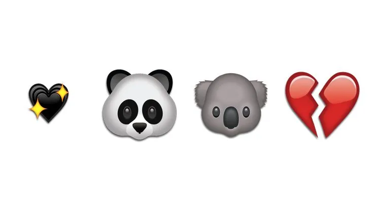 卡通可爱emoji表情免抠贴纸素材 含动物爱心食物等多种元素图片 - 封面预览