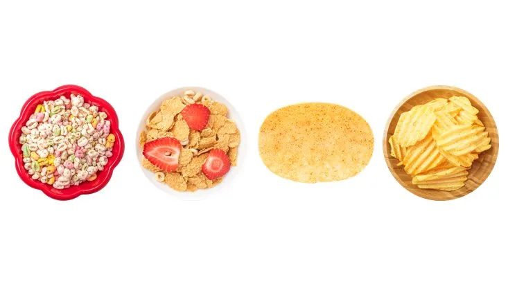零食谷物薯片巧克力免抠贴纸素材图片 - 封面预览